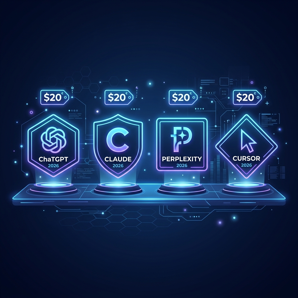 2026 AI 订阅怎么选?ChatGPT Plus / Claude Pro / Perplexity Pro 真实使用成本对比