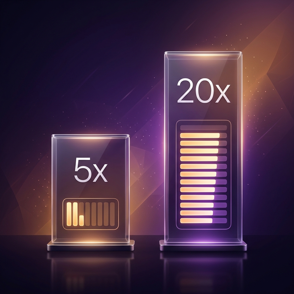 Claude Max 5x vs 20x 完整对比:$100 和 $200 到底差在哪?(2026 实测)